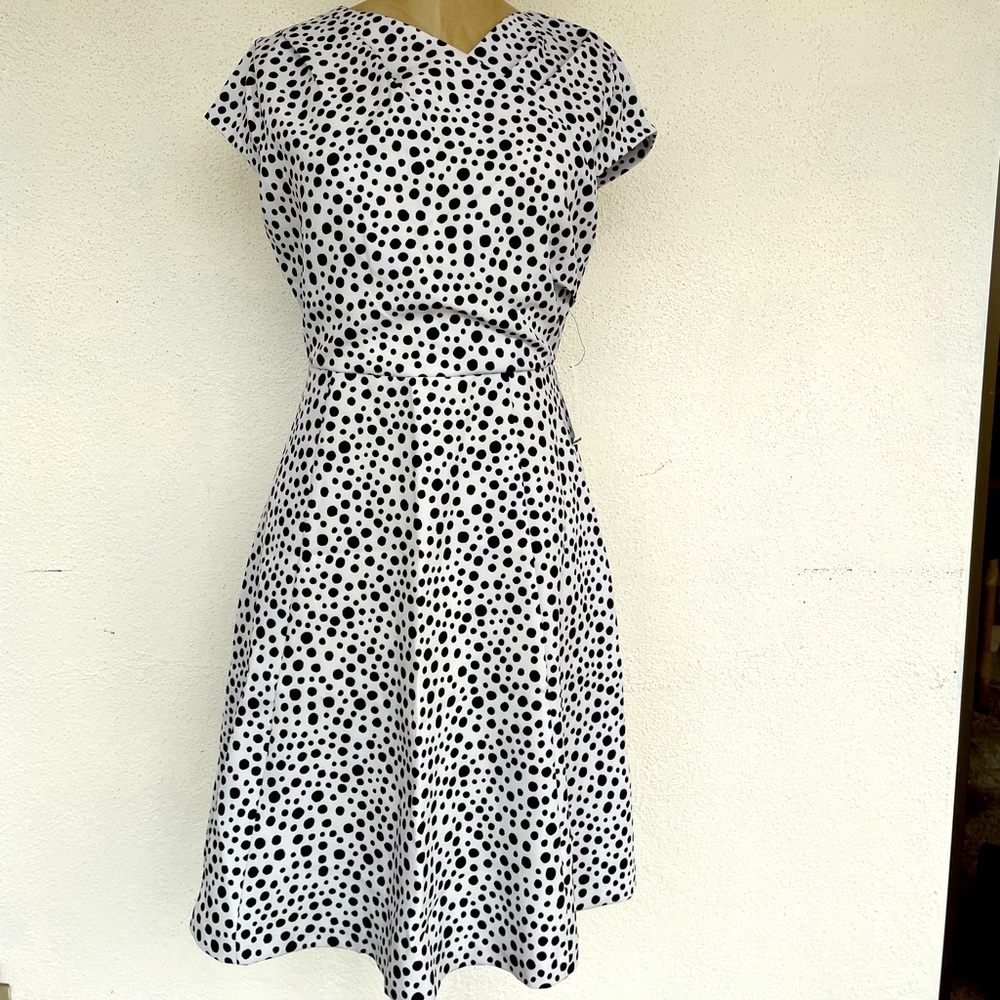 Polka Dot Alexia Admor Dress- Sz 4 (NWT)
